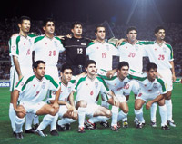 Iranian National Football (Soccer) Team, Year 2001