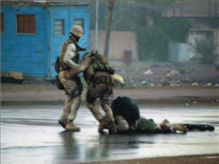 These Iraqi resistance sniper units have video cameras attached to the scopes of their long-range rifles, targeting the American military personnel occupying Iraq.